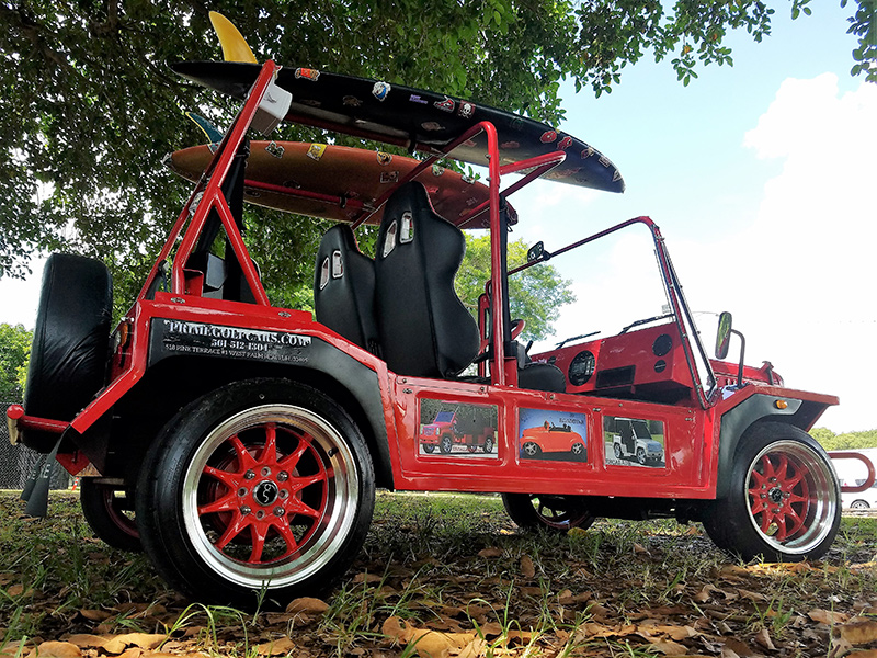 Moke Golf Cart Red Moke Luxury Golf Cart Rentals