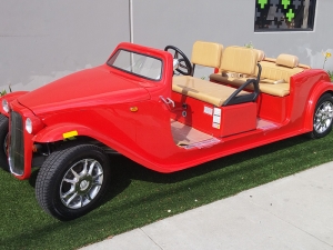 california roadster limo golf car, california roadster golf cart