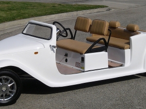 california roadster limo golf car, california roadster golf cart