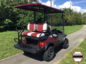 advanced ev 2 plus 2 lifted golf cart, ev2+2 lifted cart