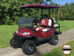 advanced ev 2 plus 2 lifted golf cart, ev2+2 lifted cart