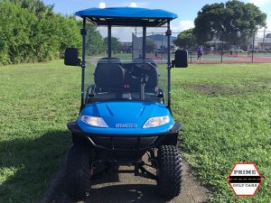 advanced ev 2 plus 2 lifted golf cart, ev2+2 lifted cart