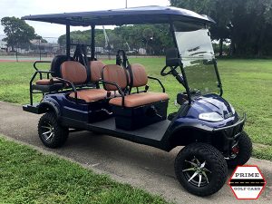 advanced ev 4+2 lifted golf cart, ev 4+2 lifted cart, ev 4+2 cart