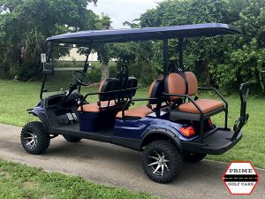 advanced ev 4+2 lifted golf cart, ev 4+2 lifted cart, ev 4+2 cart