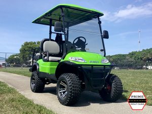 advanced ev 2 plus 2 lifted golf cart, ev2+2 lifted cart