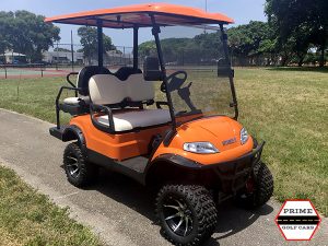 advanced ev 2 plus 2 lifted golf cart, ev2+2 lifted cart