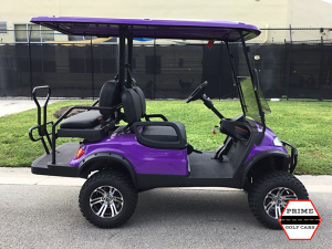 advanced ev 2 plus 2 lifted golf cart, ev2+2 lifted cart