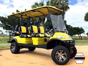 advanced ev 4+2 lifted golf cart, ev 4+2 lifted cart, ev 4+2 cart