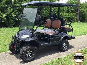 advanced ev 2 plus 2 lifted golf cart, ev2+2 lifted cart