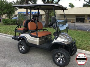 advanced ev 2 plus 2 lifted golf cart, ev2+2 lifted cart