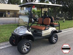 advanced ev 2 plus 2 lifted golf cart, ev2+2 lifted cart