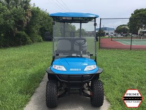 advanced ev 2 plus 2 lifted golf cart, ev2+2 lifted cart