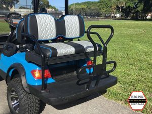 advanced ev 2 plus 2 lifted golf cart, ev2+2 lifted cart