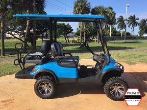 advanced ev 2 plus 2 lifted golf cart, ev2+2 lifted cart