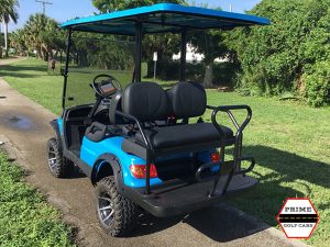 advanced ev 2 plus 2 lifted golf cart, ev2+2 lifted cart