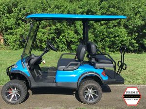 advanced ev 2 plus 2 lifted golf cart, ev2+2 lifted cart