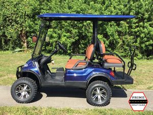 advanced ev 2 plus 2 lifted golf cart, ev2+2 lifted cart