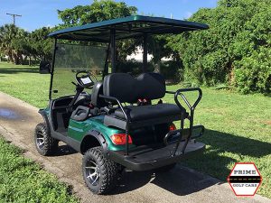 advanced ev 2 plus 2 lifted golf cart, ev2+2 lifted cart