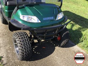 advanced ev 2 plus 2 lifted golf cart, ev2+2 lifted cart