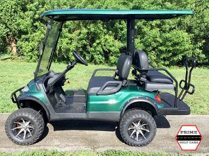 advanced ev 2 plus 2 lifted golf cart, ev2+2 lifted cart