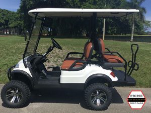 advanced ev 2 plus 2 lifted golf cart, ev2+2 lifted cart