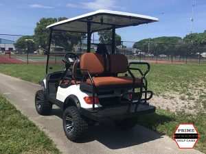 advanced ev 2 plus 2 lifted golf cart, ev2+2 lifted cart