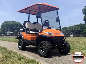 advanced ev 2 plus 2 lifted golf cart, ev2+2 lifted cart