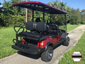 advanced ev 4+2 lifted golf cart, ev 4+2 lifted cart, ev 4+2 cart