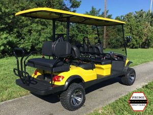 advanced ev 4+2 lifted golf cart, ev 4+2 lifted cart, ev 4+2 cart