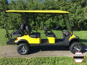 advanced ev 4+2 lifted golf cart, ev 4+2 lifted cart, ev 4+2 cart