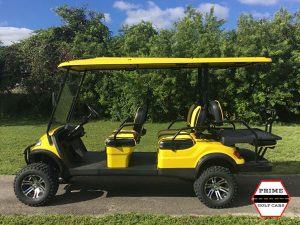 advanced ev 4+2 lifted golf cart, ev 4+2 lifted cart, ev 4+2 cart