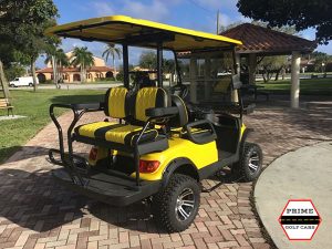 advanced ev 2 plus 2 lifted golf cart, ev2+2 lifted cart