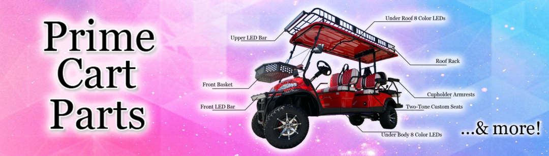 prime cart parts, golf cart parts for sale, golf cart accessories