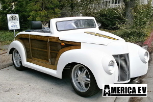 america ev california roadster woody, america ev 39 roadster woody