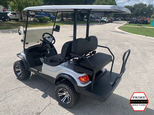 Silver Elite EV 2+2 Passenger Lifted Golf Cart