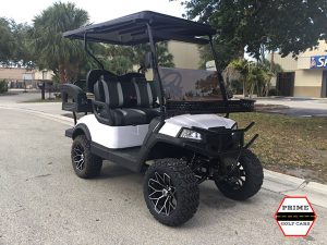 aluma 4 passenger lifted golf cart, aluma 4 passenger cart