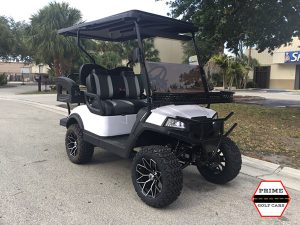 aluma 4 passenger lifted golf cart, aluma 4 passenger cart