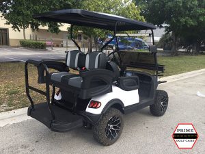 aluma 4 passenger lifted golf cart, aluma 4 passenger cart