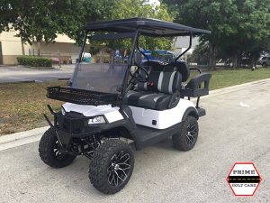 aluma 4 passenger lifted golf cart, aluma 4 passenger cart
