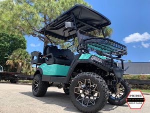 aluma 4 passenger lifted golf cart, aluma 4 passenger cart