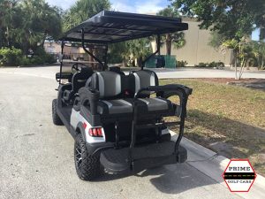 aluma 6 passenger lifted golf cart, aluma 6 passenger cart
