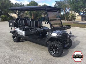 aluma 6 passenger lifted golf cart, aluma 6 passenger cart