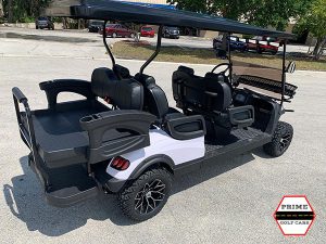 aluma 6 passenger lifted golf cart, aluma 6 passenger cart